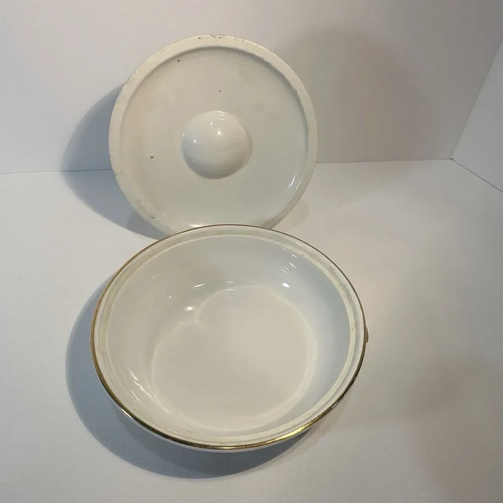 Royal Worcester Evesham Gold 5 Piece Casserole Baking Serving Set -Disc -England